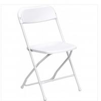 White Folding Chair W/ Inflatable Order